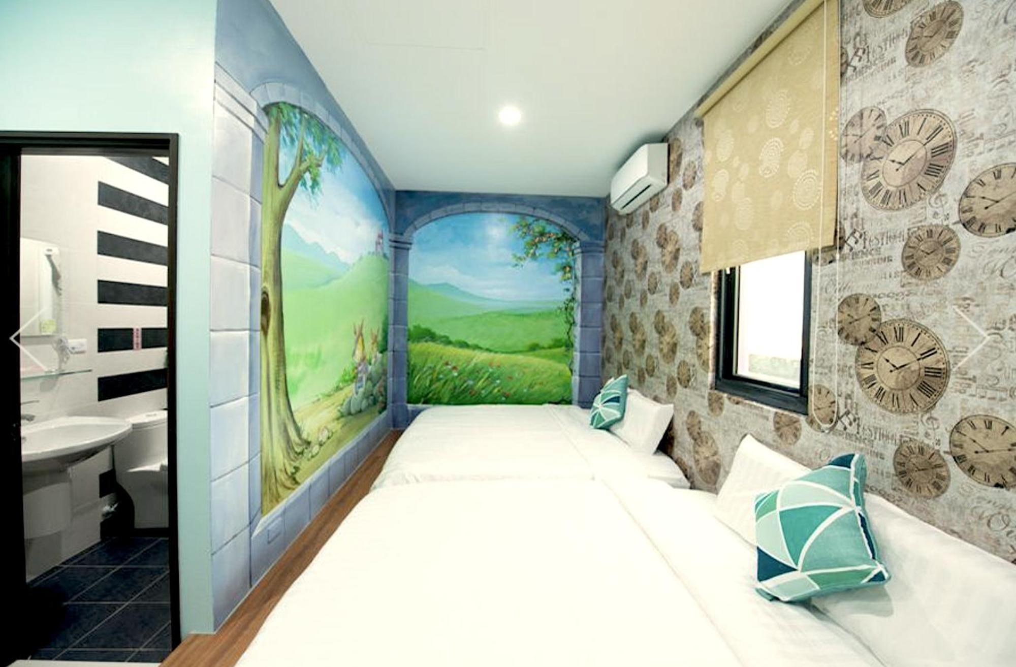 Draw Box Homestay Xiaoliuqiu Exteriör bild